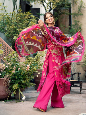 Amber - Maryam Hussain Luxury Lawn 2023 - Shahana Collection UK