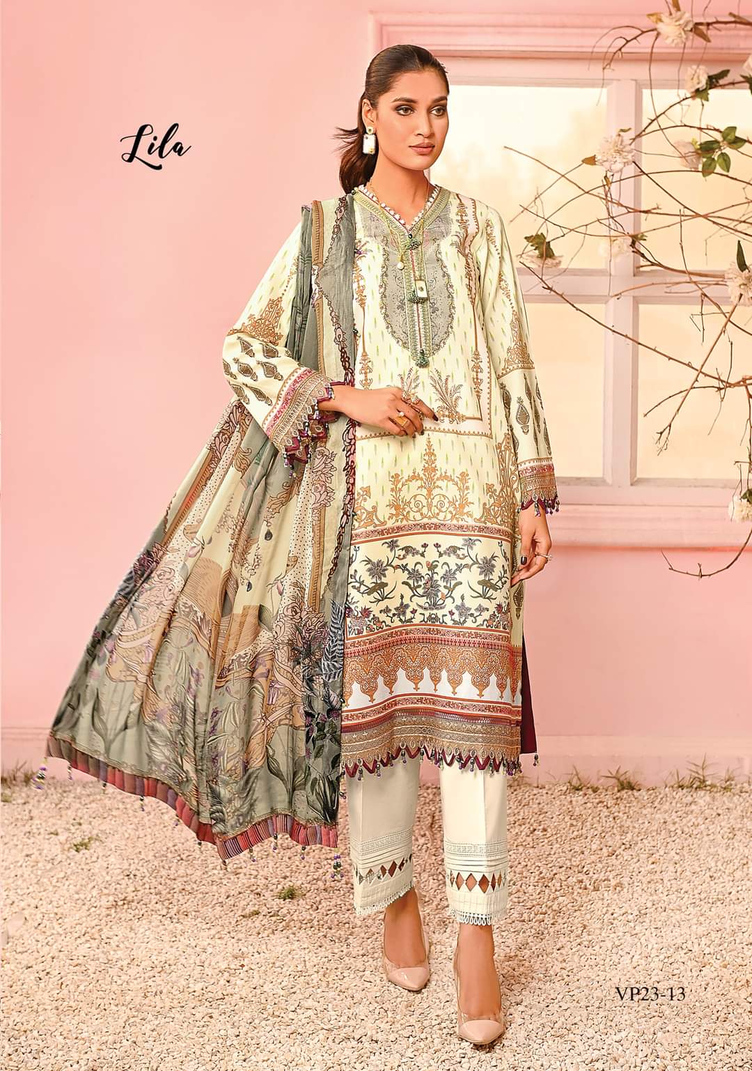 Lila - D#15 - Viva Prints'23 - Anaya by Kiran Chaudhary