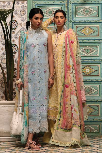 FTA - 12 - Bahia Sun - Kesh - Lawn Collection'23 - Farah Talib Aziz - Shahana Collection UK