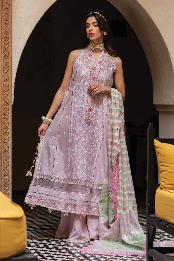  FTA - 14 - Setti Blush - Kesh - Lawn Collection'23 - Farah Talib Aziz - Shahana Collection UK