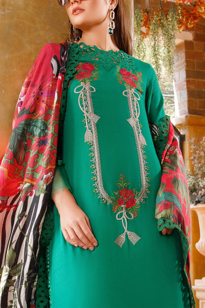 Maria. B - Mprints - Spring Summer 2023 - MP - 07 A - Summer Lawn Collection - Pakistani Lawn Brands - Shahana Collection Uk