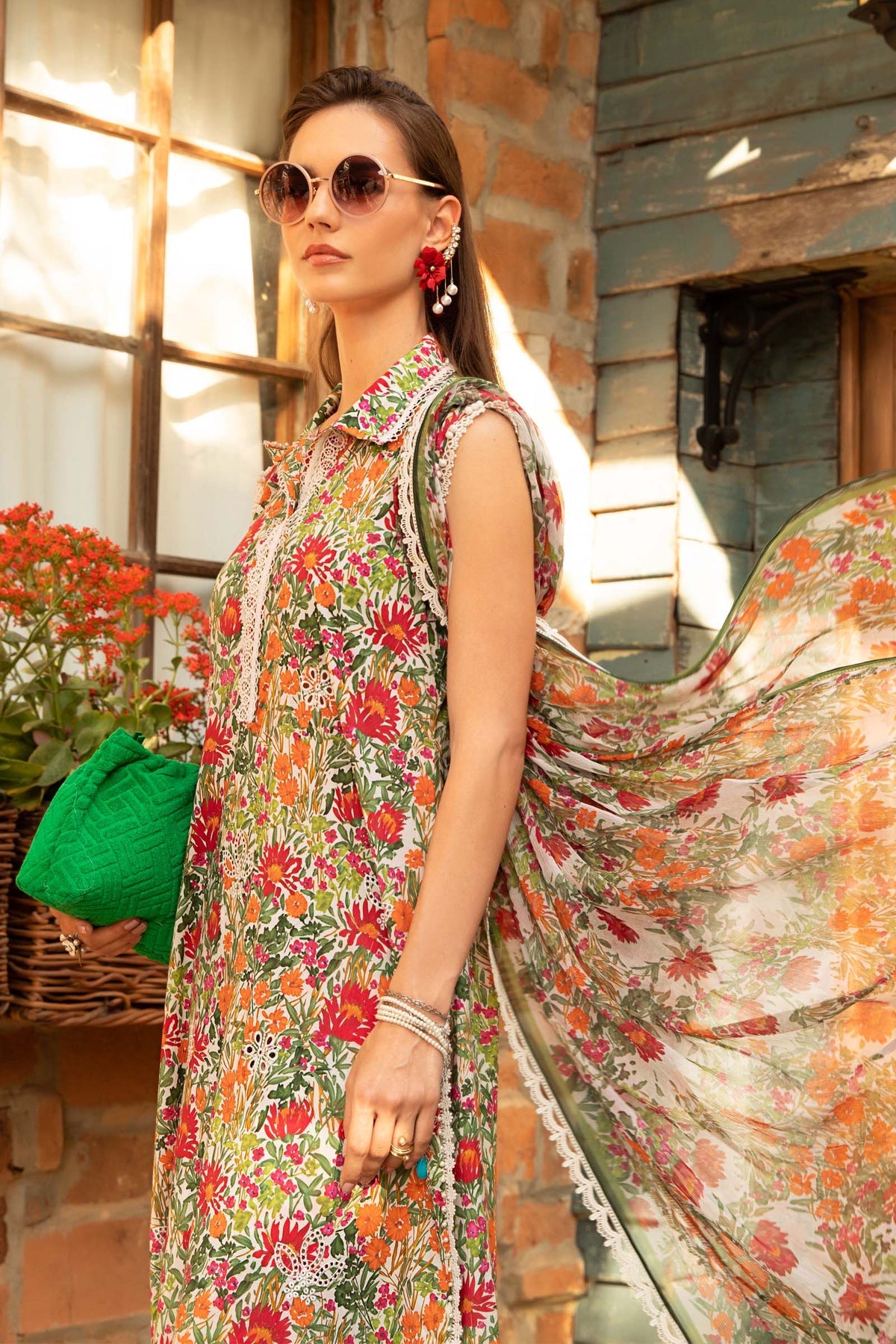 Maria. B - Mprints - Spring Summer 2023 - MP - 08 B - Summer Lawn Collection - Pakistani Lawn Brands - Shahana Collection Uk