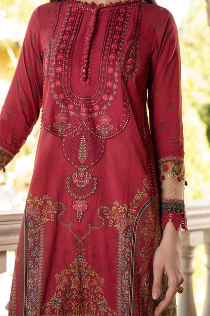 Maria. B - Mprints - Spring Summer 2023 - MPT - 12 B - Summer Lawn Collection - Pakistani Lawn Brands - Shahana Collection Uk