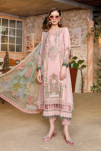 Maria. B - Mprints - Spring Summer 2023 - MPT - 13 A - Summer Lawn Collection - Pakistani Lawn Brands - Shahana Collection Uk