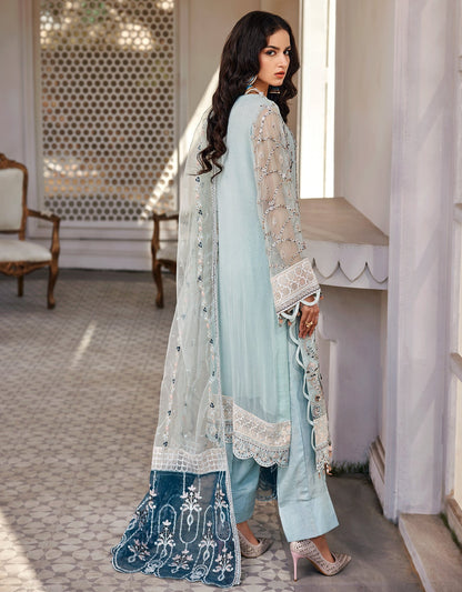 NF - 202 - Nafasat - Edit 2 - Premium Chiffon by Emaan Adeel - Shahana Collection Uk