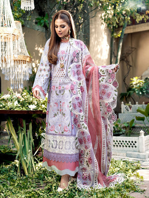 Summer Bliss - Maryam Hussain Luxury Lawn 2023 - Shahana Collection UK