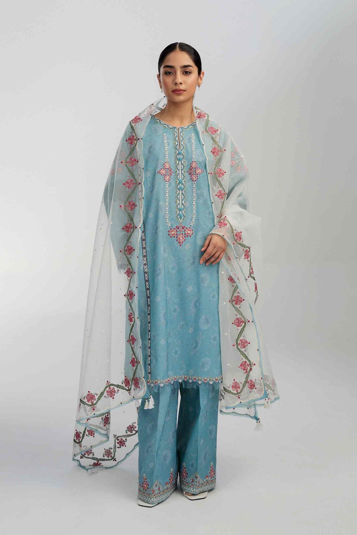 Z23-6B- Coco Spring Summer - Zara Shahjahan'23 - Shahana Collection Uk 