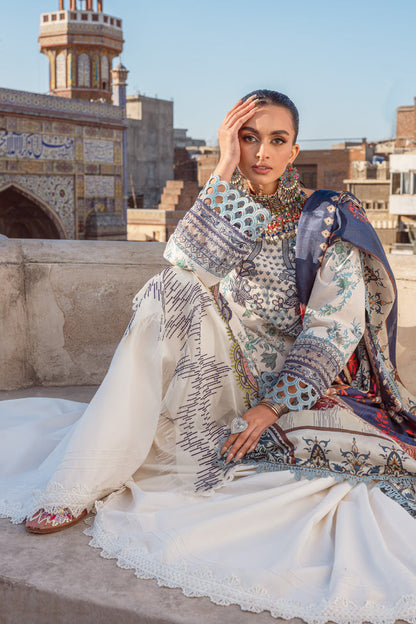 Amber -SKL-03 - Kinaar Lawn Collection 2023 - Shiza Hassan - Shahana Collection UK - Shiza Hassan in UK - Eid 2023