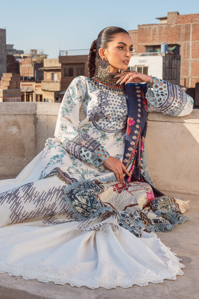 Amber -SKL-03 - Kinaar Lawn Collection 2023 - Shiza Hassan - Shahana Collection UK - Shiza Hassan in UK - Eid 2023