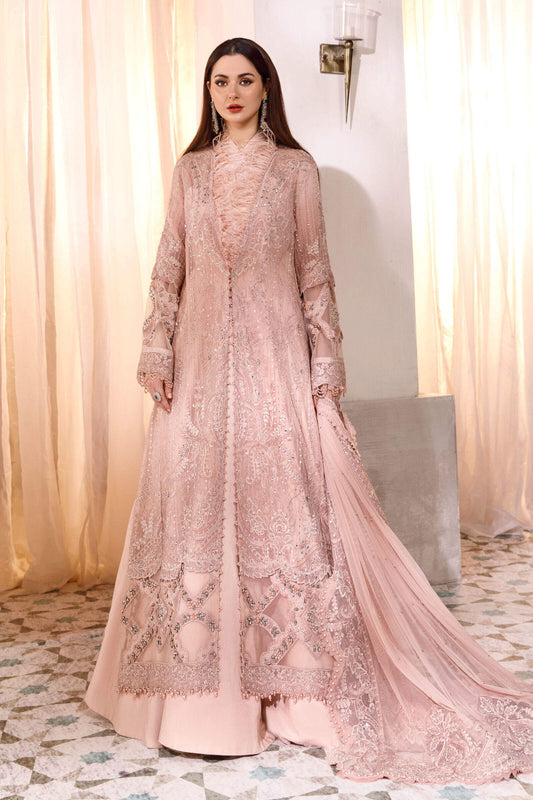 Ash Pink (BD-2505) Mbroidered Wedding