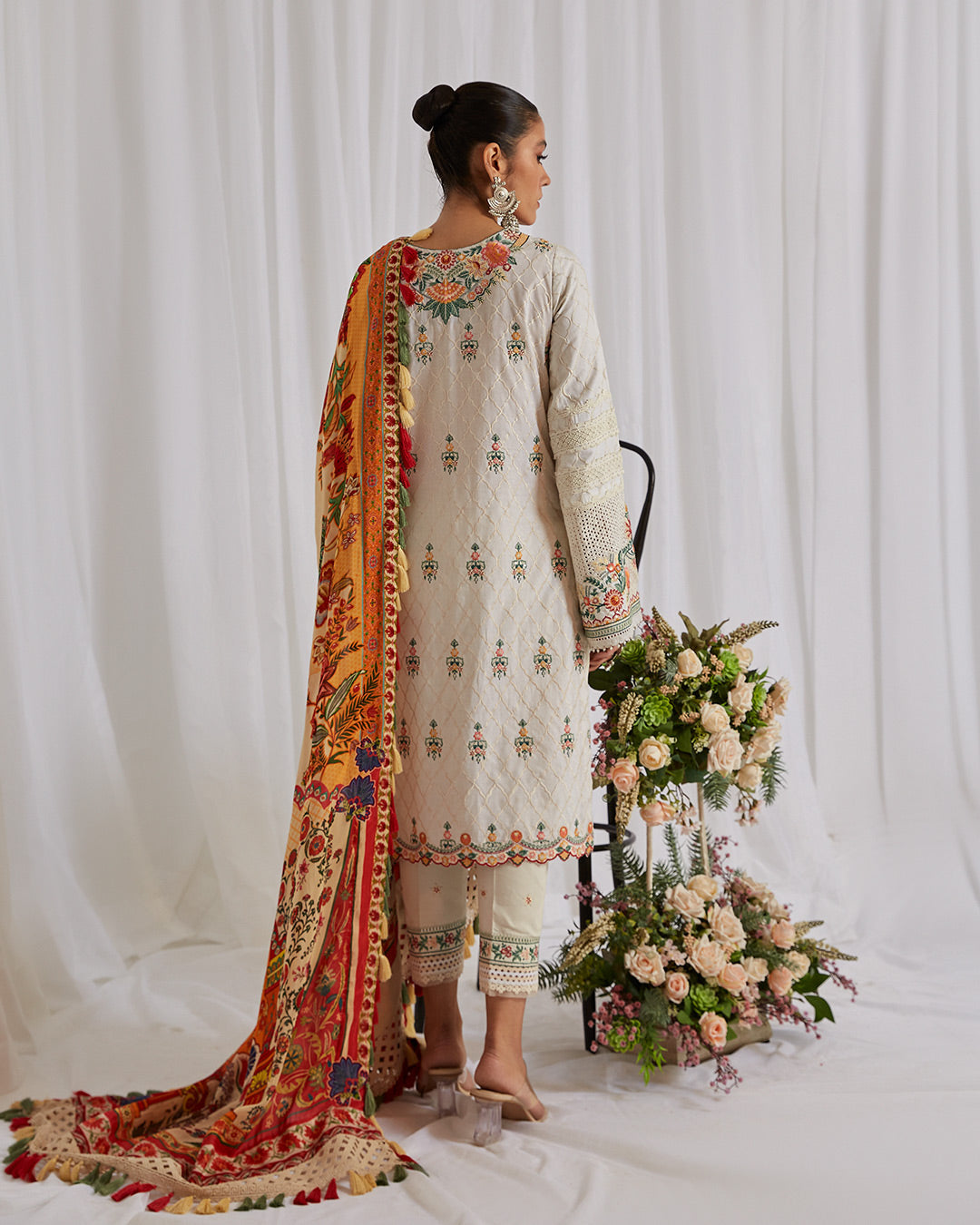 Keya - Lyle - Luxury Lawn'23 - Faiza Saqlain - Shahana Collection UK