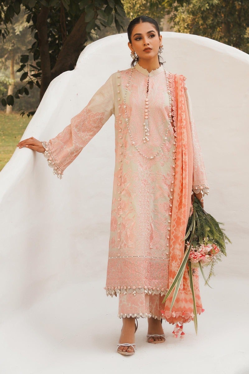  KU M231-005B-CH - Sana Safinaz - Muzlin Vol 1 - Spring Summer - Shahana Collection Uk 