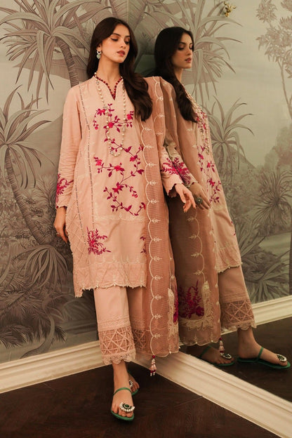  KU M231-009A-CH - Sana Safinaz - Muzlin Vol 1 - Spring Summer - Shahana Collection Uk 