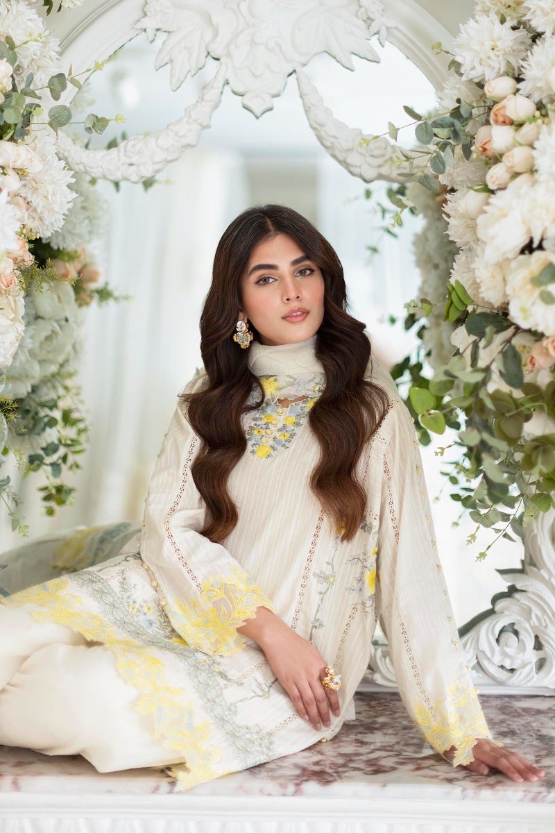 KU M231-013A-CH - Sana Safinaz - Muzlin Vol 1 - Spring Summer - Shahana Collection Uk 