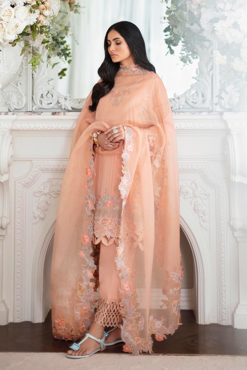 KU M231-013B-CH - Sana Safinaz - Muzlin Vol 1 - Spring Summer - Shahana Collection Uk 