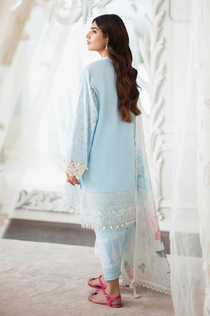 KU M231-017B-CH - Sana Safinaz - Muzlin Vol 1 - Spring Summer - Shahana Collection Uk 