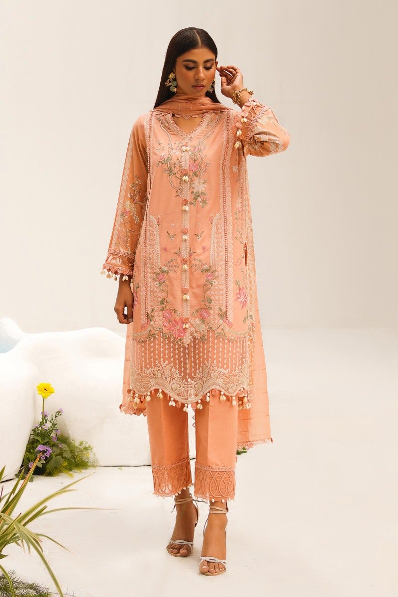  KU M231-021B-CH - Sana Safinaz - Muzlin Vol 1 - Spring Summer - Shahana Collection Uk 