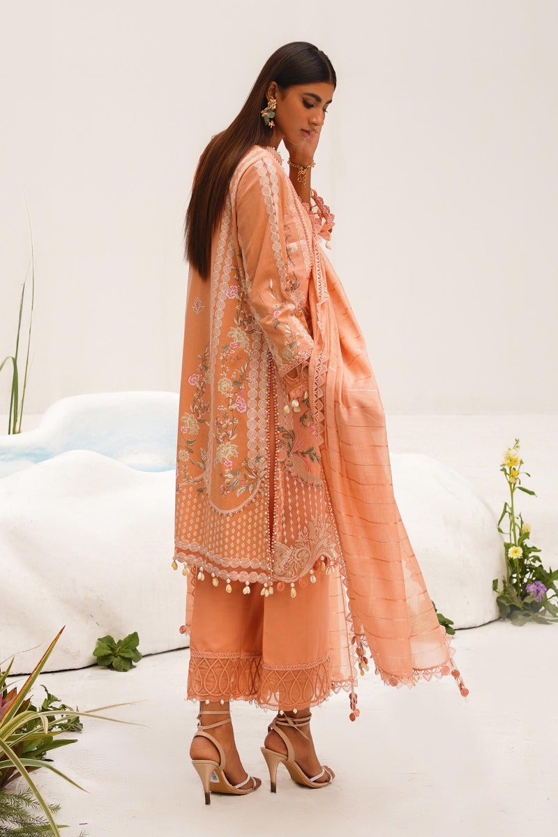  KU M231-021B-CH - Sana Safinaz - Muzlin Vol 1 - Spring Summer - Shahana Collection Uk 