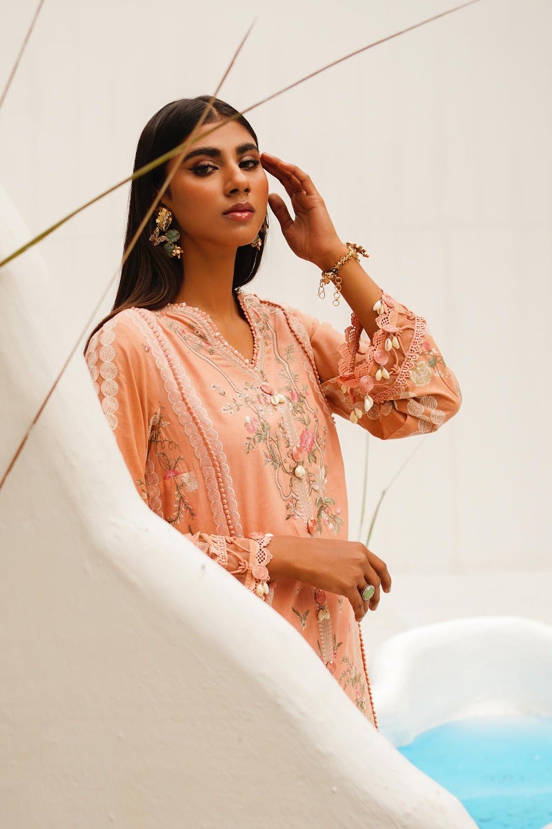  KU M231-021B-CH - Sana Safinaz - Muzlin Vol 1 - Spring Summer - Shahana Collection Uk 