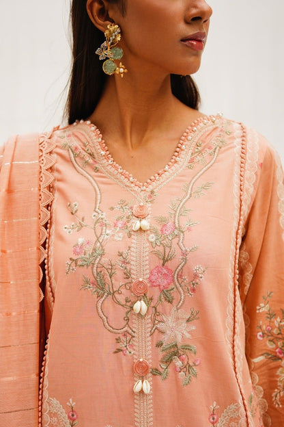  KU M231-021B-CH - Sana Safinaz - Muzlin Vol 1 - Spring Summer - Shahana Collection Uk 