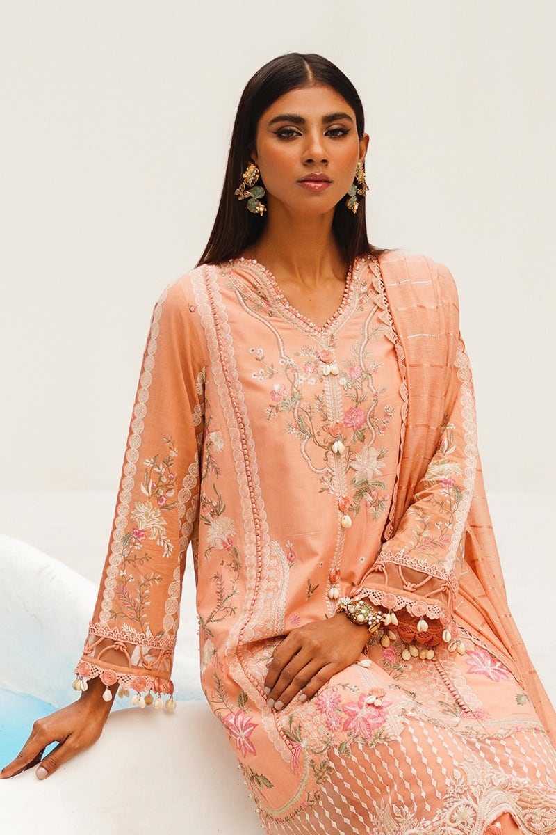  KU M231-021B-CH - Sana Safinaz - Muzlin Vol 1 - Spring Summer - Shahana Collection Uk 