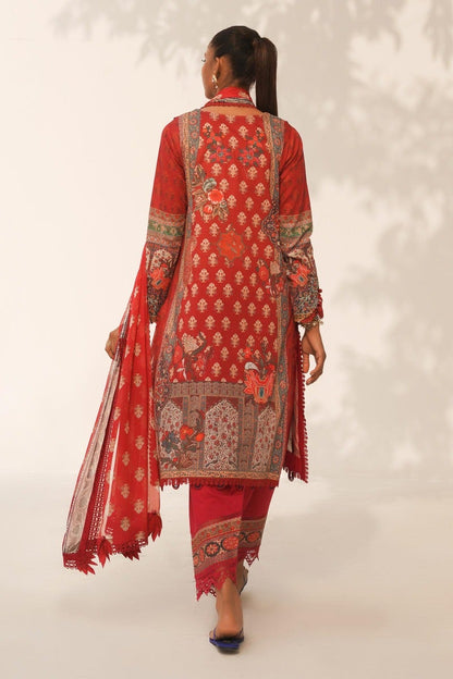 KU M231-027A-CH - Sana Safinaz - Muzlin Vol 1 - Spring Summer - Shahana Collection Uk 