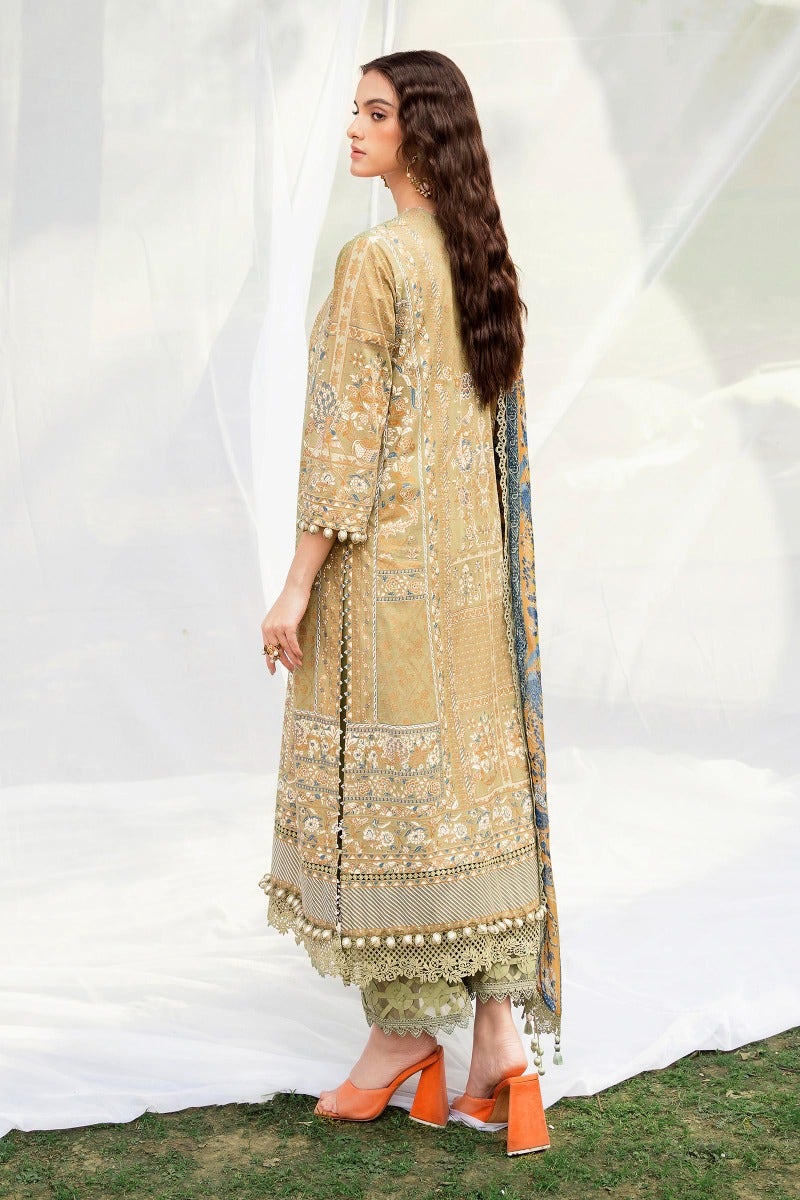  KU M231-029A-CH - Sana Safinaz - Muzlin Vol 1 - Spring Summer - Shahana Collection Uk 