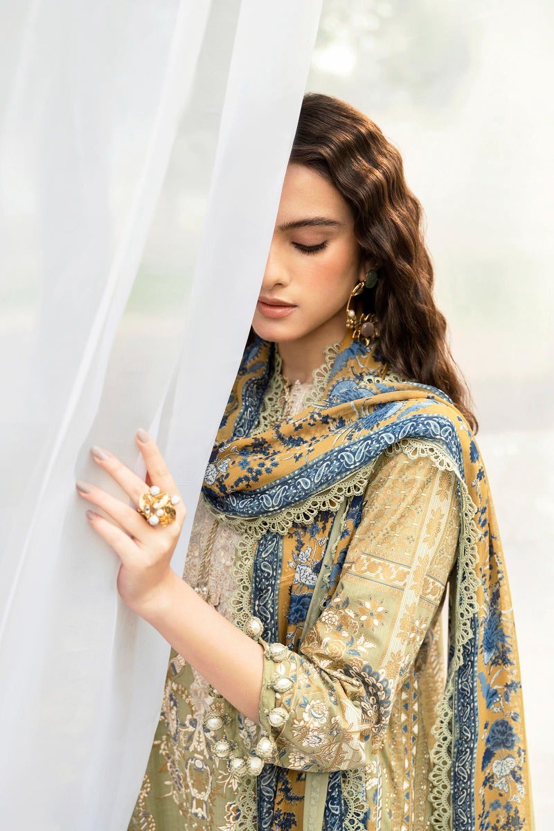  KU M231-029A-CH - Sana Safinaz - Muzlin Vol 1 - Spring Summer - Shahana Collection Uk 