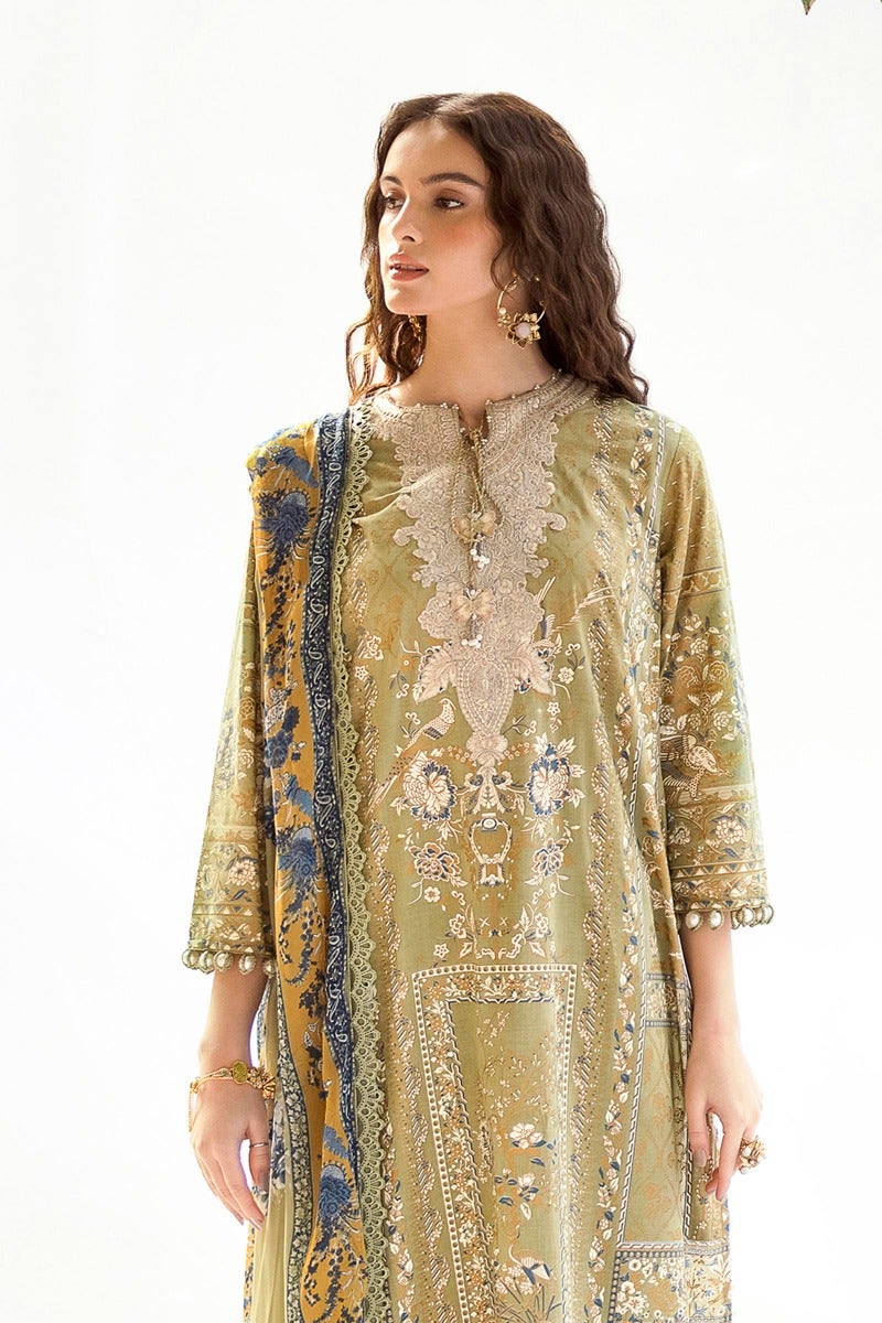  KU M231-029A-CH - Sana Safinaz - Muzlin Vol 1 - Spring Summer - Shahana Collection Uk 