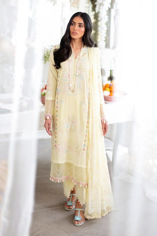 KU M231-030A-CH - Sana Safinaz - Muzlin Vol 1 - Spring Summer - Shahana Collection Uk 