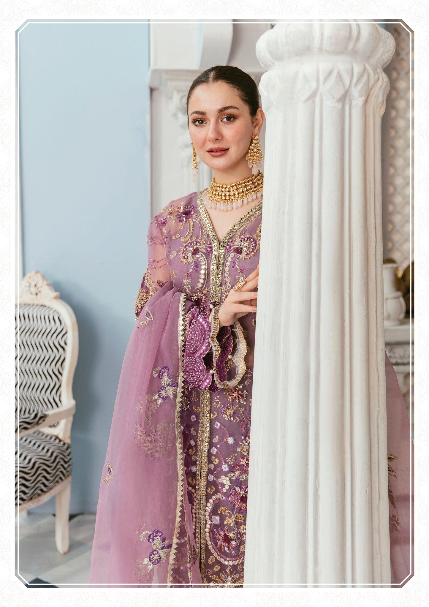 Celebrations by Elaf - Luxury Handwork Collection 2022- MAUVELOUS - Celebrations by Elaf - Luxury Handwork Collection 2022- MAUVELOUS - Shahana Collection