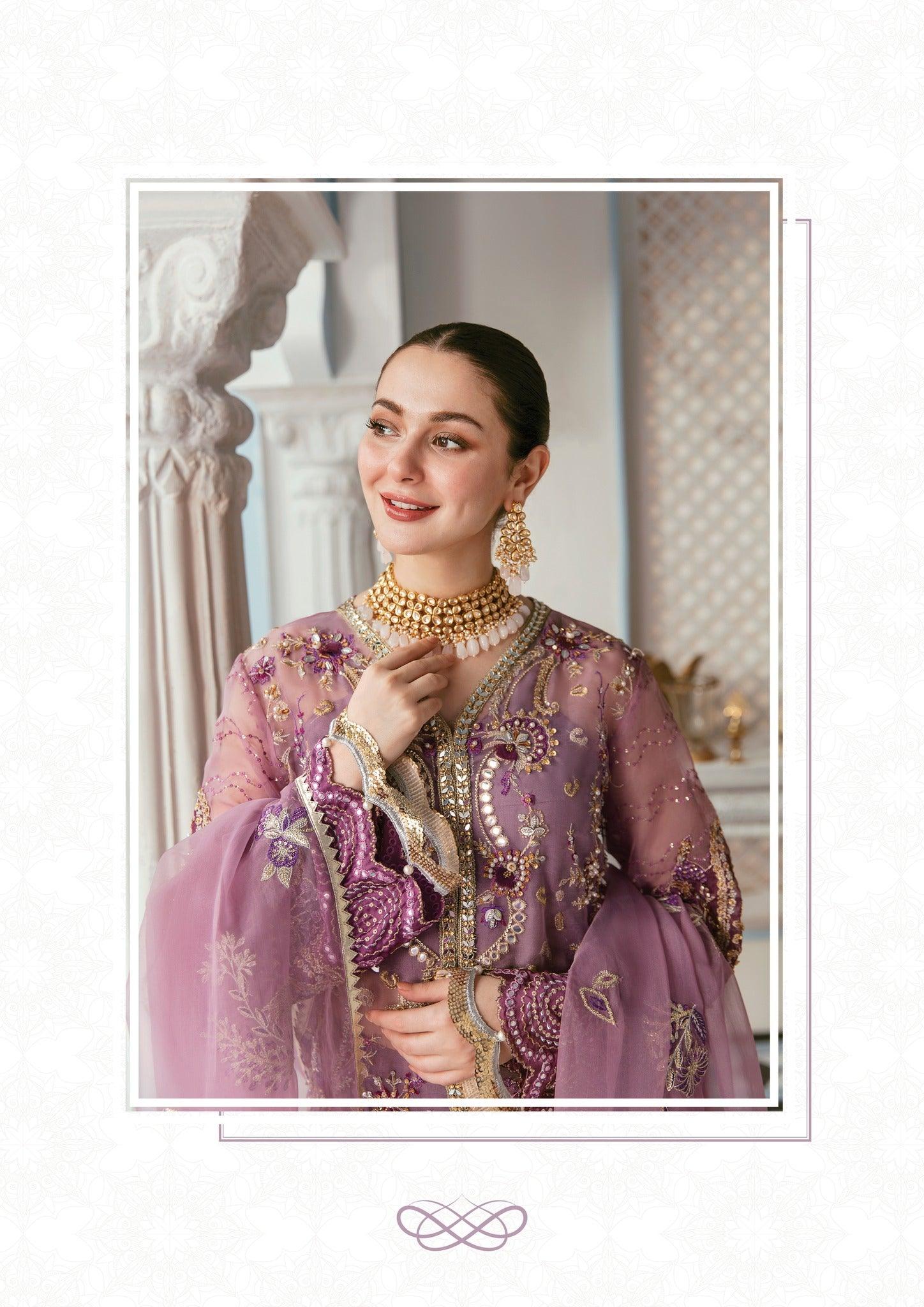 Celebrations by Elaf - Luxury Handwork Collection 2022- MAUVELOUS - Celebrations by Elaf - Luxury Handwork Collection 2022- MAUVELOUS - Shahana Collection