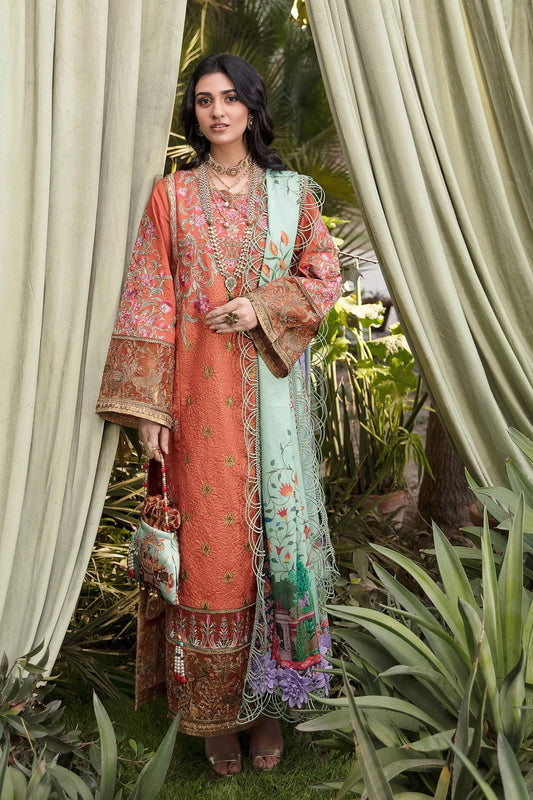 Melody of life - "The Grand Celebration" - Luxury Lawn'23 - Nilofer Shahid - Shahana Collection UK