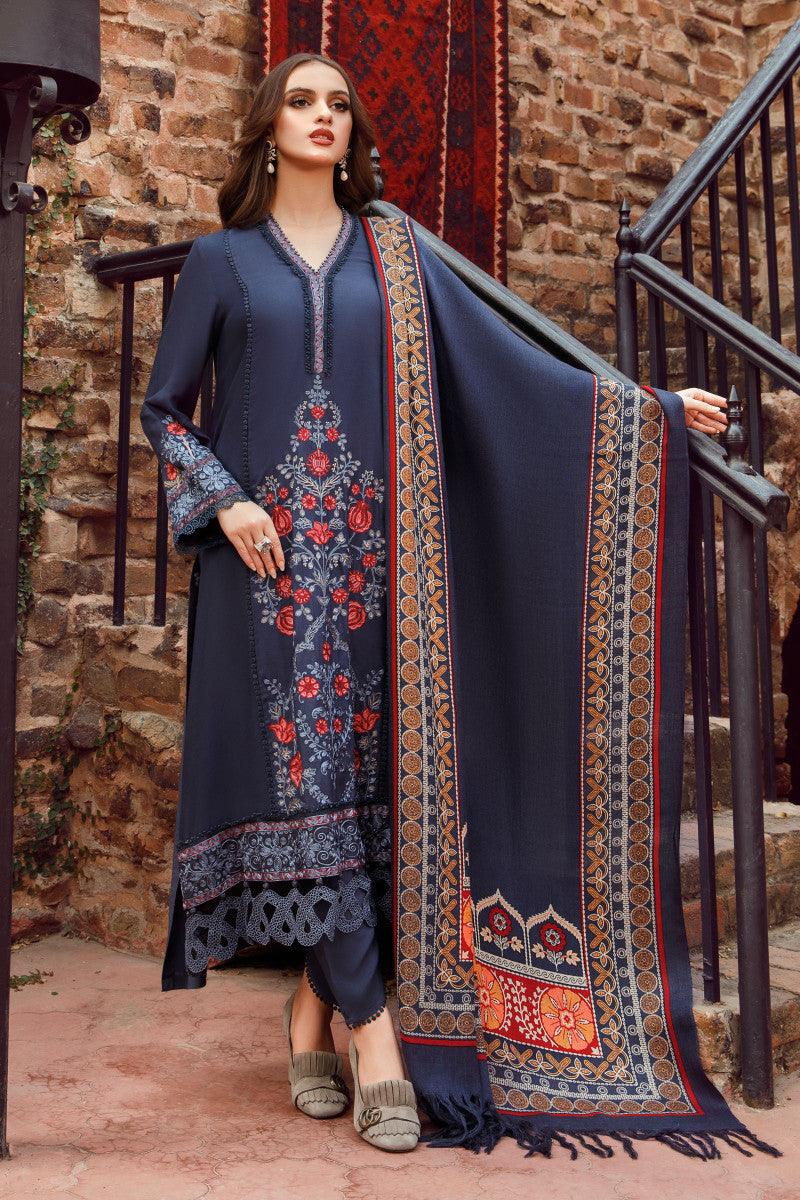 MPT-1602-B - Maria B Shawls M.Prints Collection - MPT-1602-B - Maria B Shawls M.Prints Collection - Shahana Collection