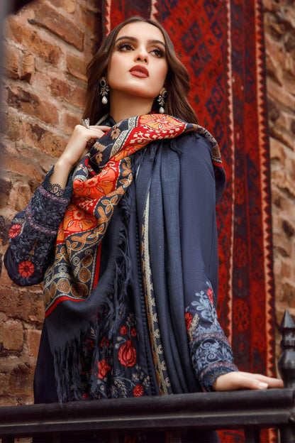 MPT-1602-B - Maria B Shawls M.Prints Collection - MPT-1602-B - Maria B Shawls M.Prints Collection - Shahana Collection