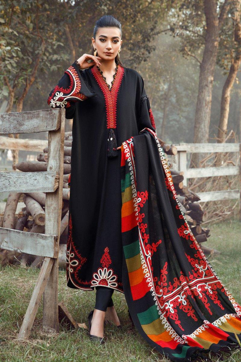 MPT-1603-B - Maria B Shawls M.Prints Collection - MPT-1603-B - Maria B Shawls M.Prints Collection - Shahana Collection