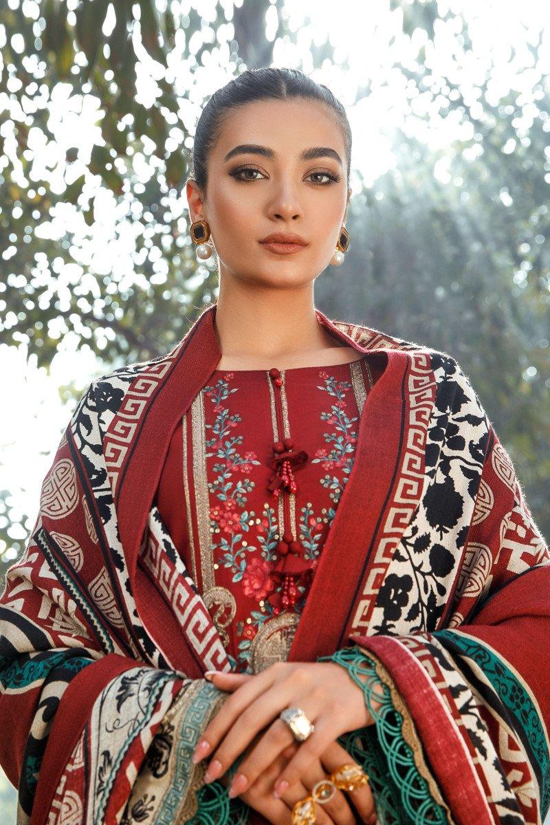 MPT-1605-B - Maria B Shawls M.Prints Collection - MPT-1605-B - Maria B Shawls M.Prints Collection - Shahana Collection