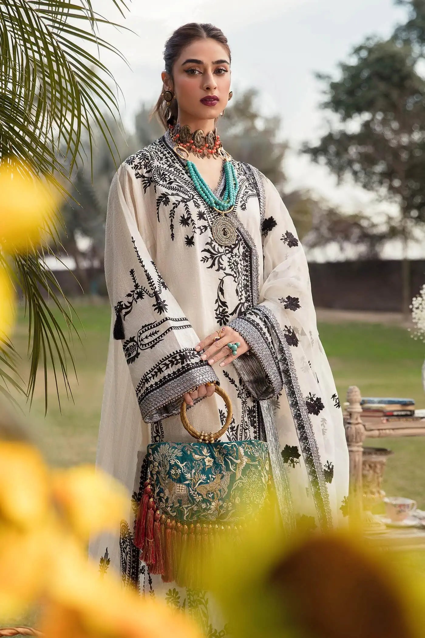  Royal Legacy - "The Grand Celebration" - Luxury Lawn'23 - Nilofer Shahid - Shahana Collection UK