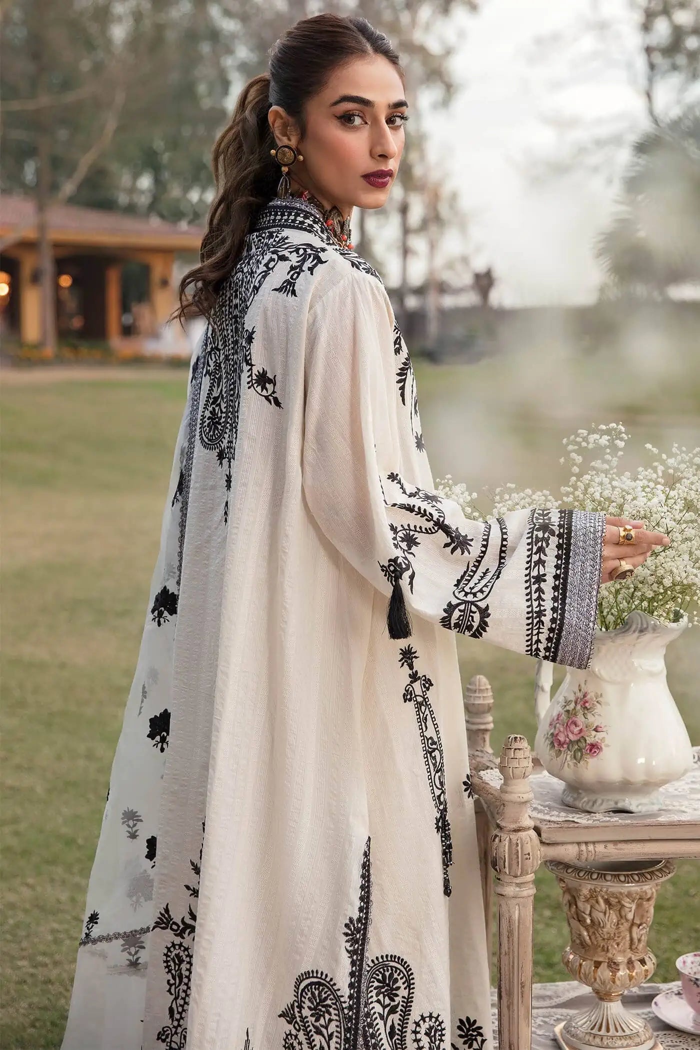  Royal Legacy - "The Grand Celebration" - Luxury Lawn'23 - Nilofer Shahid - Shahana Collection UK